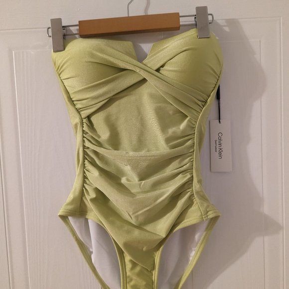 Calvin Klein Other - Calvin Klein Strapless One- Piece Swimsuit Size US 4